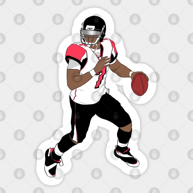 Michael Vick Sticker by SickSticksCo